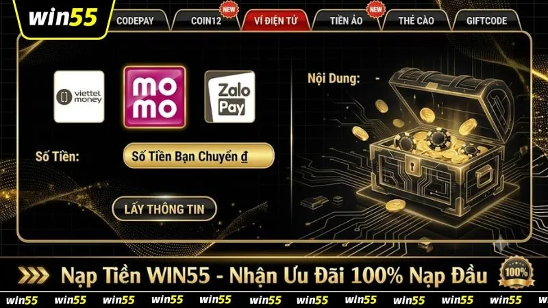 Nạp Tiền WIN55 – Hướng Dẫn Các Cách Nạp Nhanh 2026 nap-tien-win55